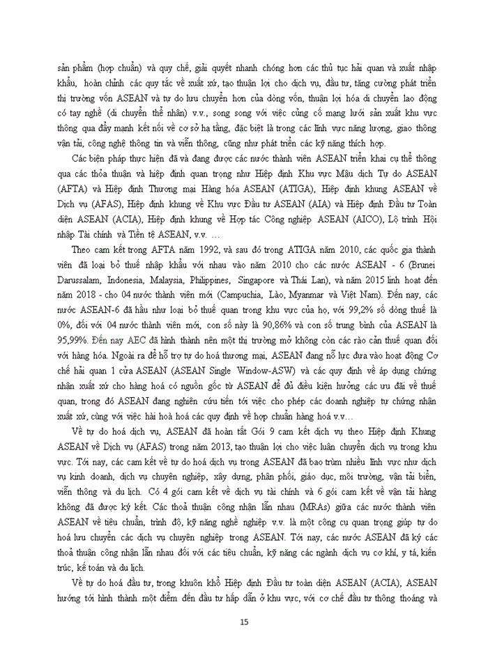 image for page Cộng đồng kinh tế khu vực Đông Nam Á (AEC), cơ hội và thách thức với nền kinh tế Việt Nam