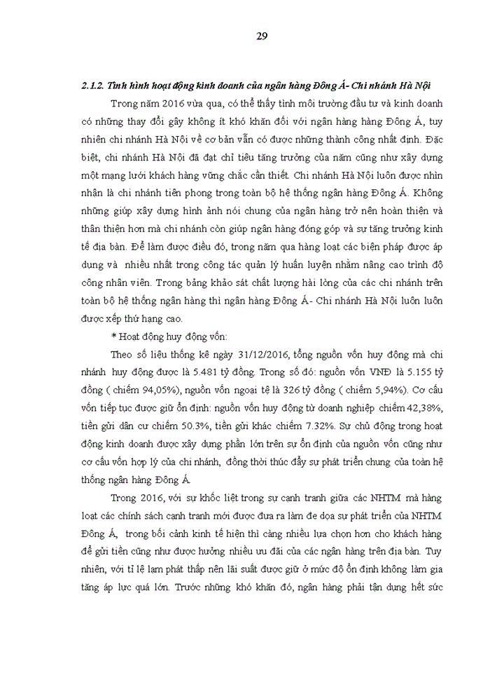 image for page Nâng cao hiệu huy động vốn tại ngân hàng thương mại cổ phần Đông Á Chi nhánh Hà Nội