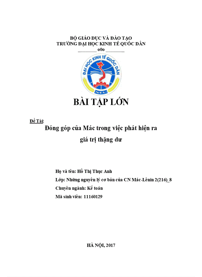 image for page Đóng góp của Mác trong việc phát hiện ra giá trị thặng dư