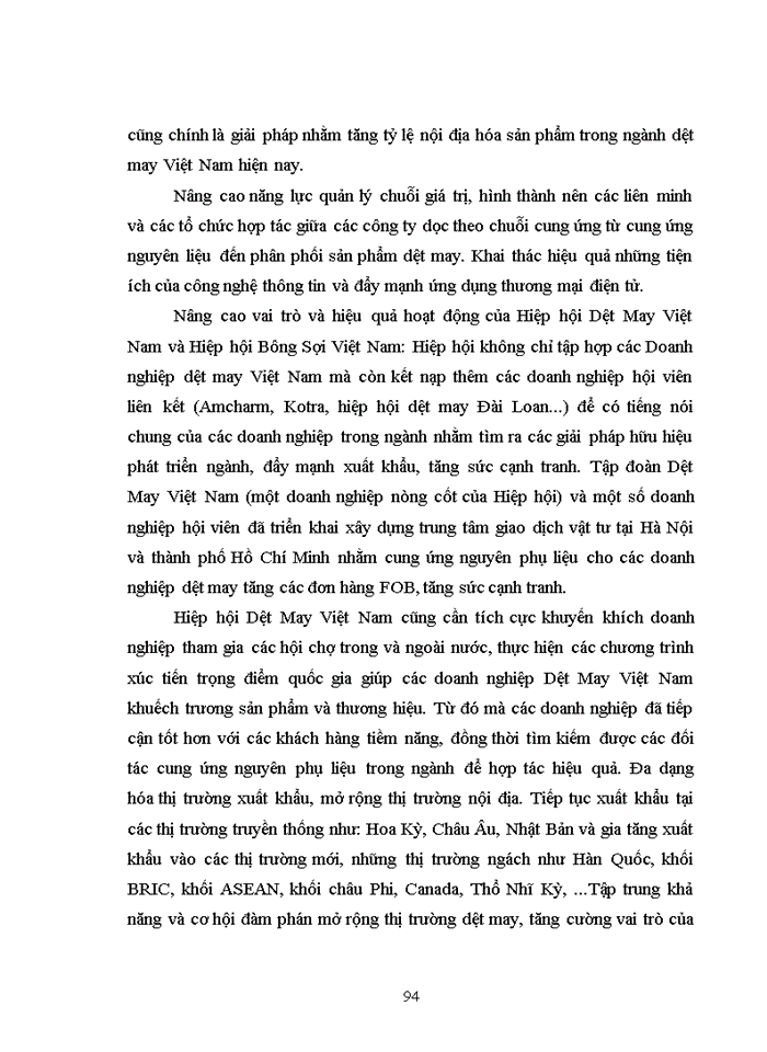 image for page Chuỗi cung ứng nguyên phụ liệu của ngành dệt may Việt Nam