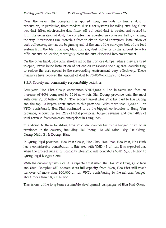 image for page Business operations of Hoa Phat Group