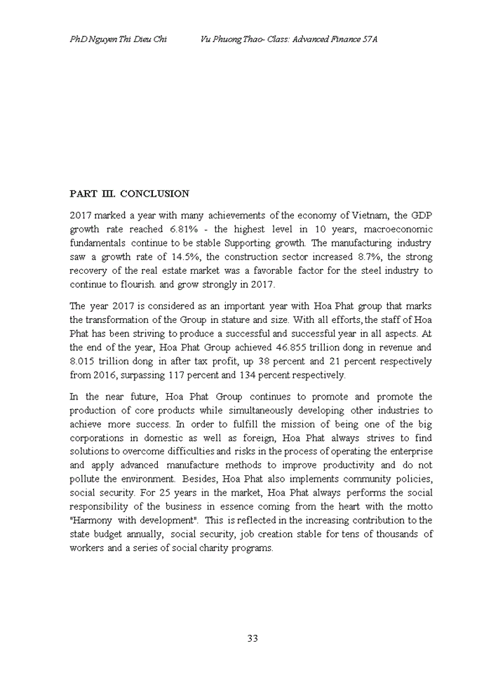 image for page Business operations of Hoa Phat Group