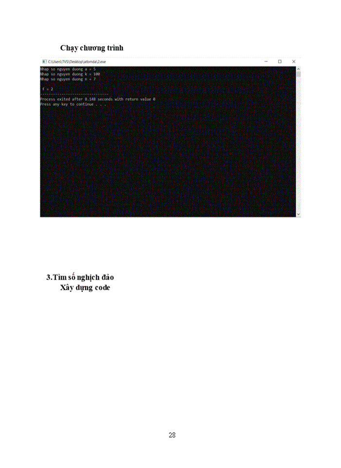 image for page Xây dựng hệ thống phần mềm thực hiện các thuật toán số học trên modulo: