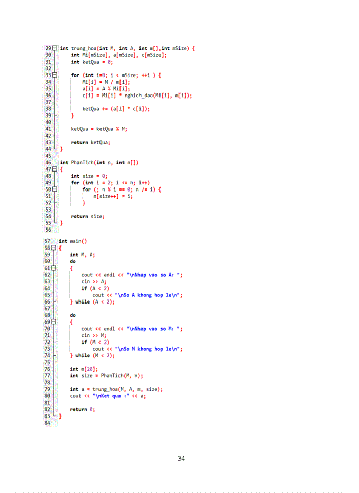 image for page Xây dựng hệ thống phần mềm thực hiện các thuật toán số học trên modulo: