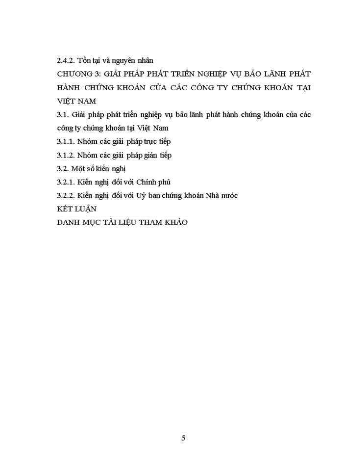 image for page Nghiệp vụ bảo lãnh phát hành chứng khoán của các công ty chứng khoán tại Việt Nam