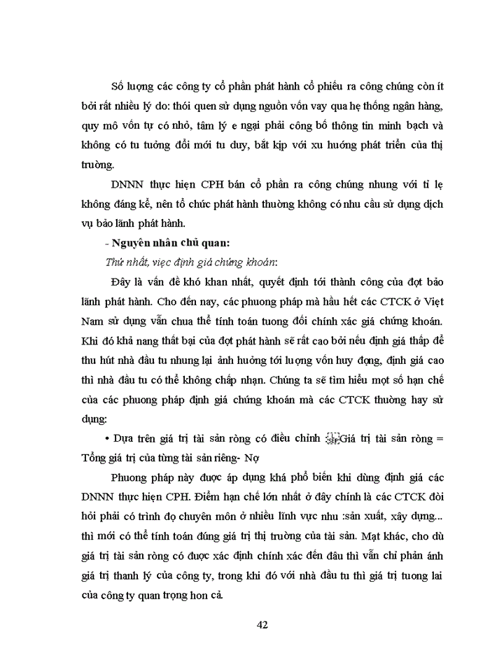 image for page Nghiệp vụ bảo lãnh phát hành chứng khoán của các công ty chứng khoán tại Việt Nam