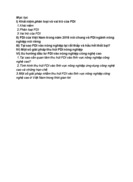 giải pháp nhằm thu hút FDI vào lĩnh vực nông nghiệp công nghệ cao ở Việt Nam trong thời gian tới