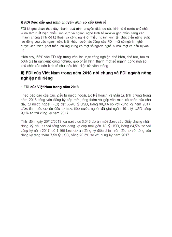 image for page giải pháp nhằm thu hút FDI vào lĩnh vực nông nghiệp công nghệ cao ở Việt Nam trong thời gian tới