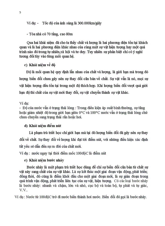 image for page Phân tích nội dung quy luật những thay đổi về lượng dẫn đến những thay đổi về chất và ngược lại