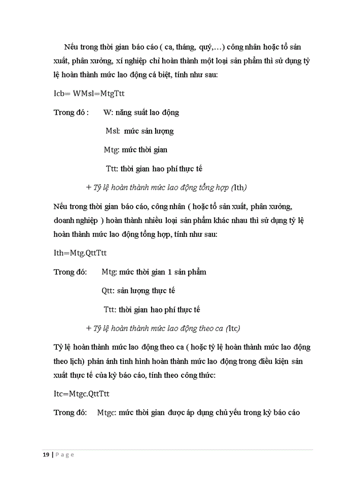 image for page Tìm hiểu thực trạng về công tác định mức lao động tại một doanh nghiệp nào đó. Đánh giá, nhận xét và đưa ra hướng hoàn thiện