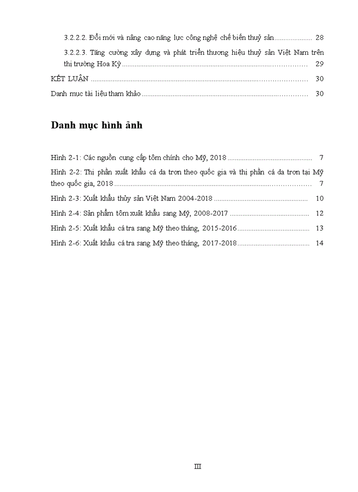 image for page Định hướng và giải pháp vượt qua các rào cản kĩ thuật của Hoa Kì đối với hàng thủy sản xuất khẩu của việt nam
