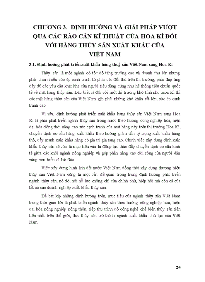 image for page Định hướng và giải pháp vượt qua các rào cản kĩ thuật của Hoa Kì đối với hàng thủy sản xuất khẩu của việt nam