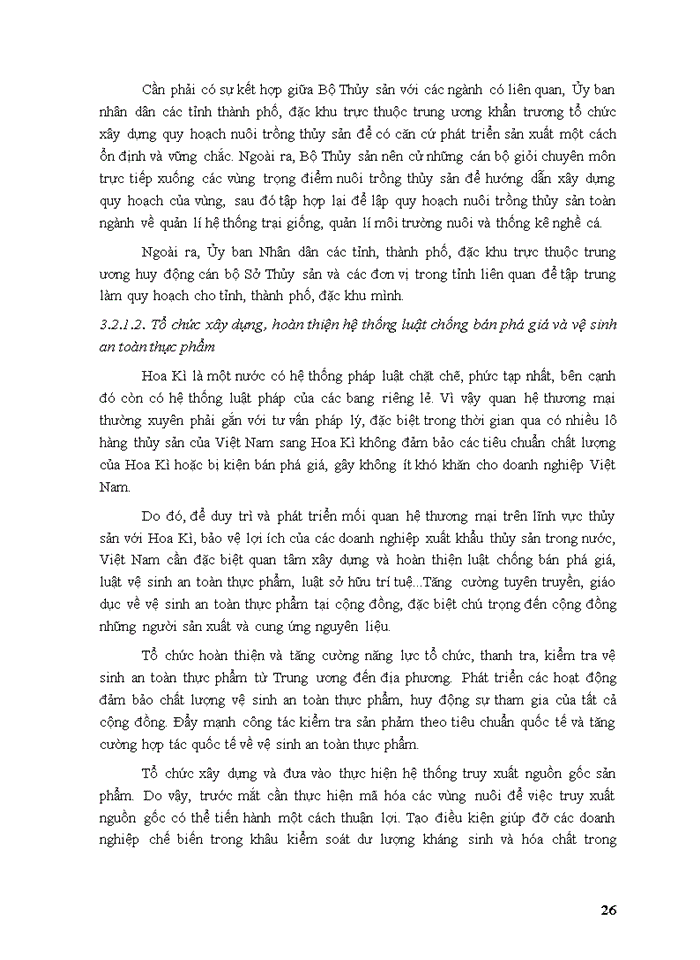 image for page Định hướng và giải pháp vượt qua các rào cản kĩ thuật của Hoa Kì đối với hàng thủy sản xuất khẩu của việt nam