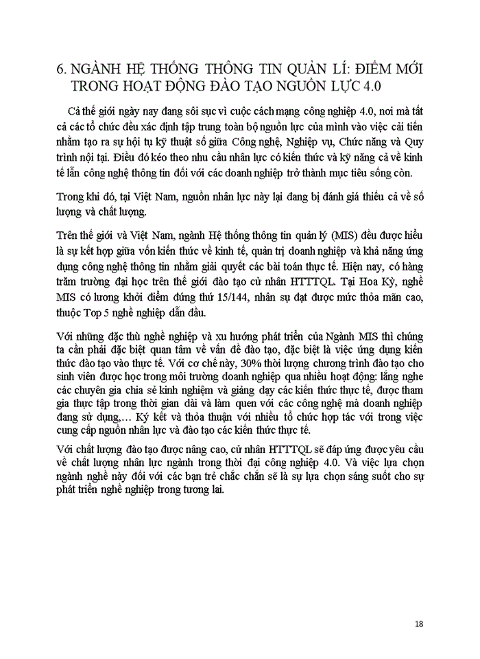 image for page Hệ thống thông tin quản lí thời đại công nghệ 4.0