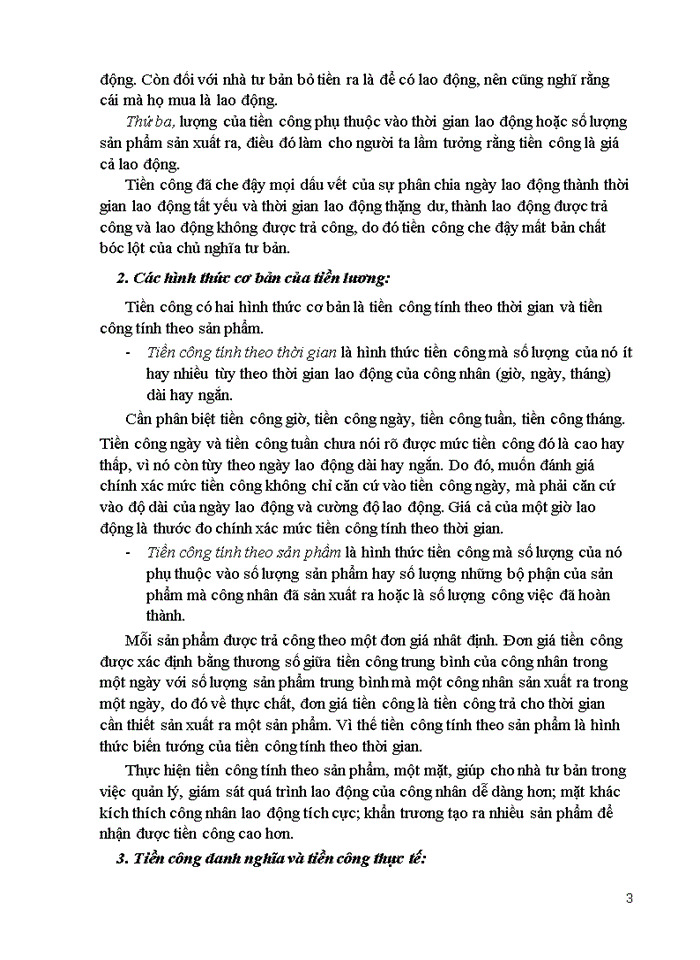 image for page Lý luận của chủ nghĩa Mác – Lênin về tiền công. Liên hệ thực tiễn ở Việt Nam