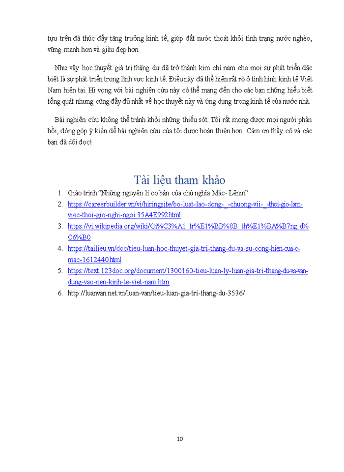 image for page Học thuyết giá trị thặng dư và sự vận dụng trong tiến trình phát triển kinh tế ở Việt Nam