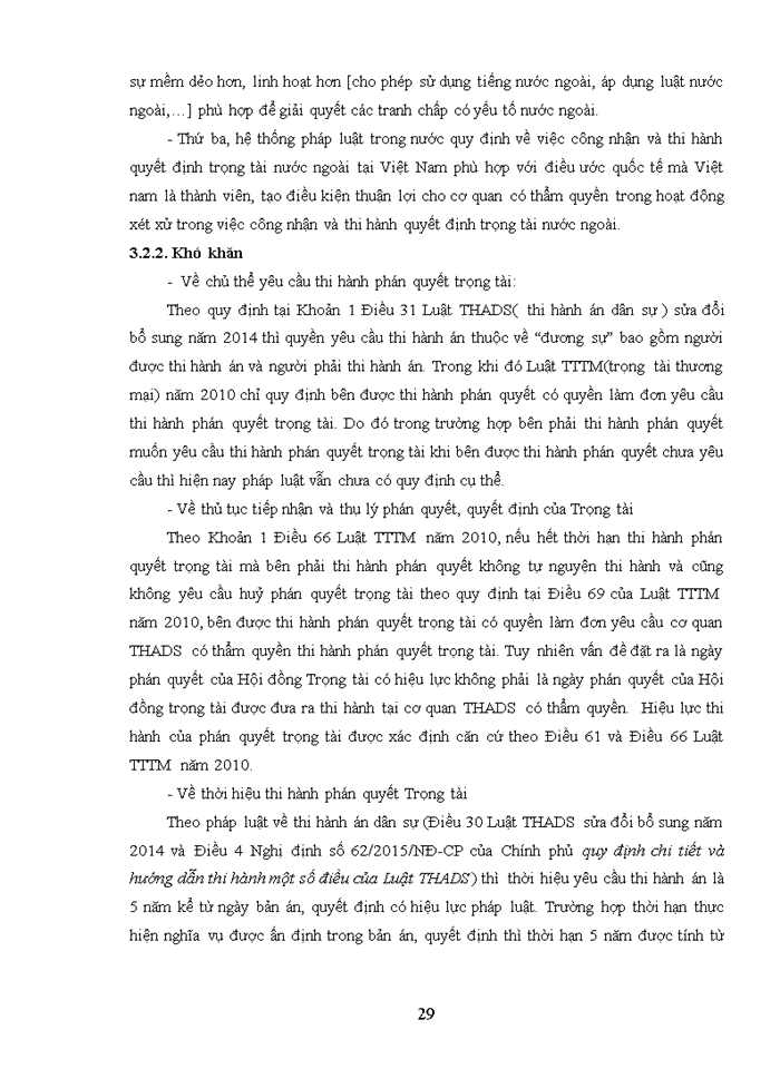 image for page Thực trạng về vấn đề công nhận và cho thi hành phán quyết của trọng tài nước ngoài tại Việt Nam và một số đề xuất