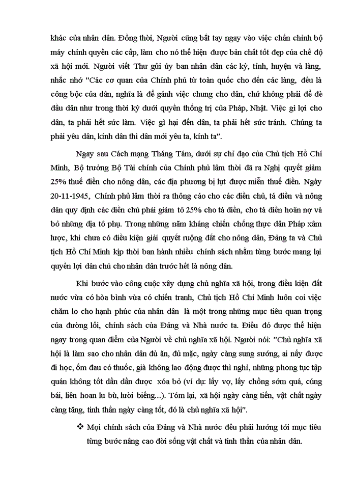 image for page Phân tích luận điểm của Hồ Chí Minh: “Nước độc lập mà người dân không được hưởng hạn phúc, tự do thì cũng không có ý nghĩa gì”