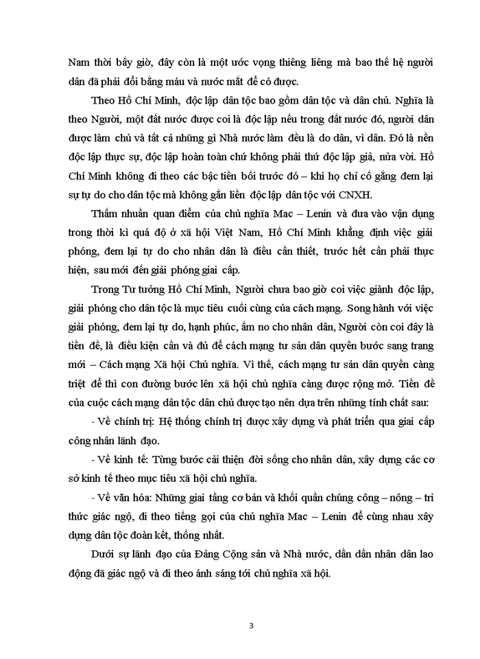 image for page Độc lập dân tộc gắn liền với Chủ nghĩa Xã hội