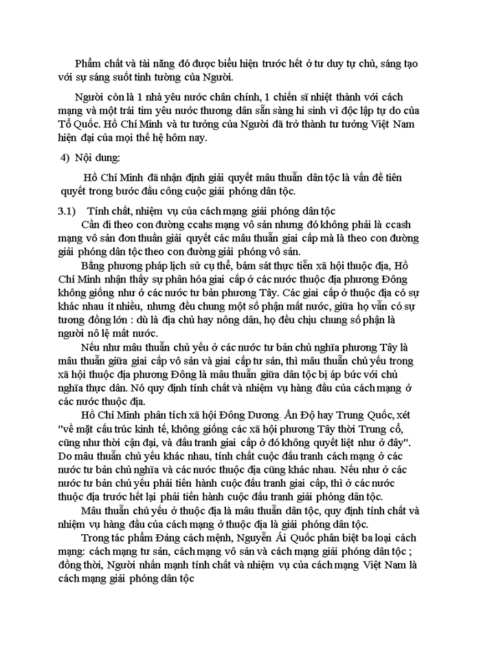 image for page Phân tích luận điểm của Hồ Chí Minh “ Muốn cứu và giải phóng dân tộc không còn con đường nào khác con đường cách mạng vô sản”