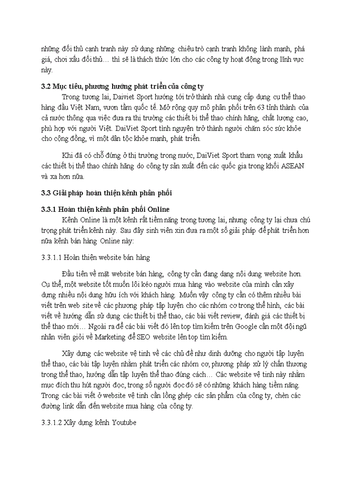 image for page Phát triển kênh phân phối mặt hàng thể thao của công ty cổ phần thể thao Koji