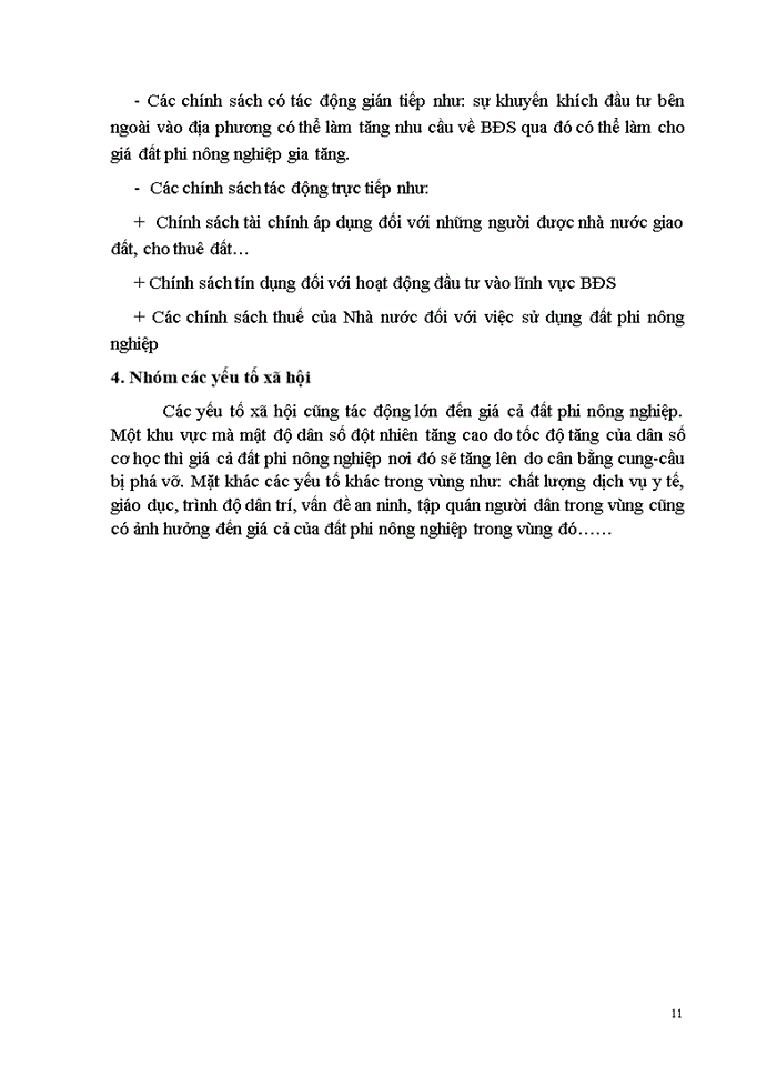 image for page Xu hướng phát triển thị trường đất phi nông nghiệp và các yếu tố ảnh hưởng đến giá đất phi nông nghiệp