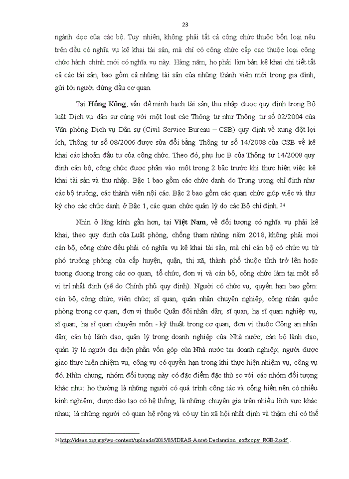 image for page Vấn đề minh bạch và kiểm soát tài sản, thu nhập trong pháp luật của một số quốc gia trên thế giới dưới góc độ so sánh