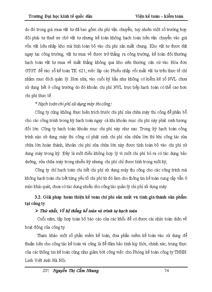 image for page Hoàn thiện kế toán chi phí sản xuất và tính giá thành sản phẩm tại Công ty TNHH Linh Việt Anh Hà Nội