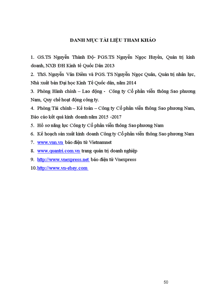 image for page Hoàn thiện hoạt động tuyển dụng tại Công ty Cổ phần viễn thông Sao Phương Nam