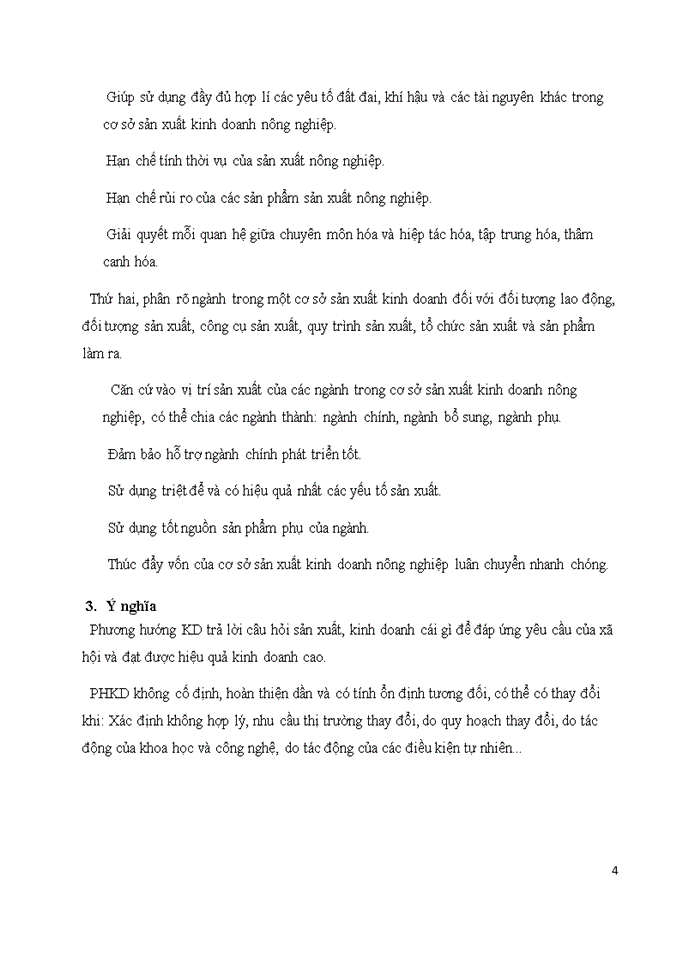 image for page Vai trò và ý nghĩa của việc xây dựng phương hướng kinh doanh trong nông nghiệp