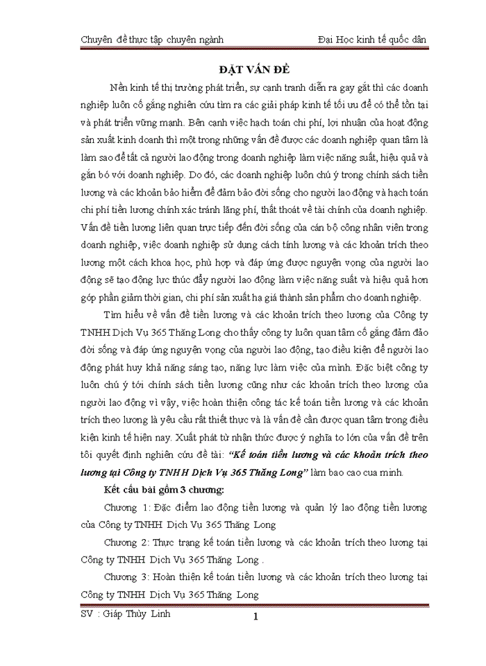 image for page Kế toán tiền lương và các khoản trích theo lương tại Công ty TNHH Dịch Vụ 365 Thăng Long