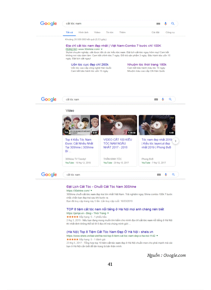 image for page Hoàn thiện hoạt động Marketing online cho thương hiệu 30Shine của Công ty Cổ phần TMDV 30Shine