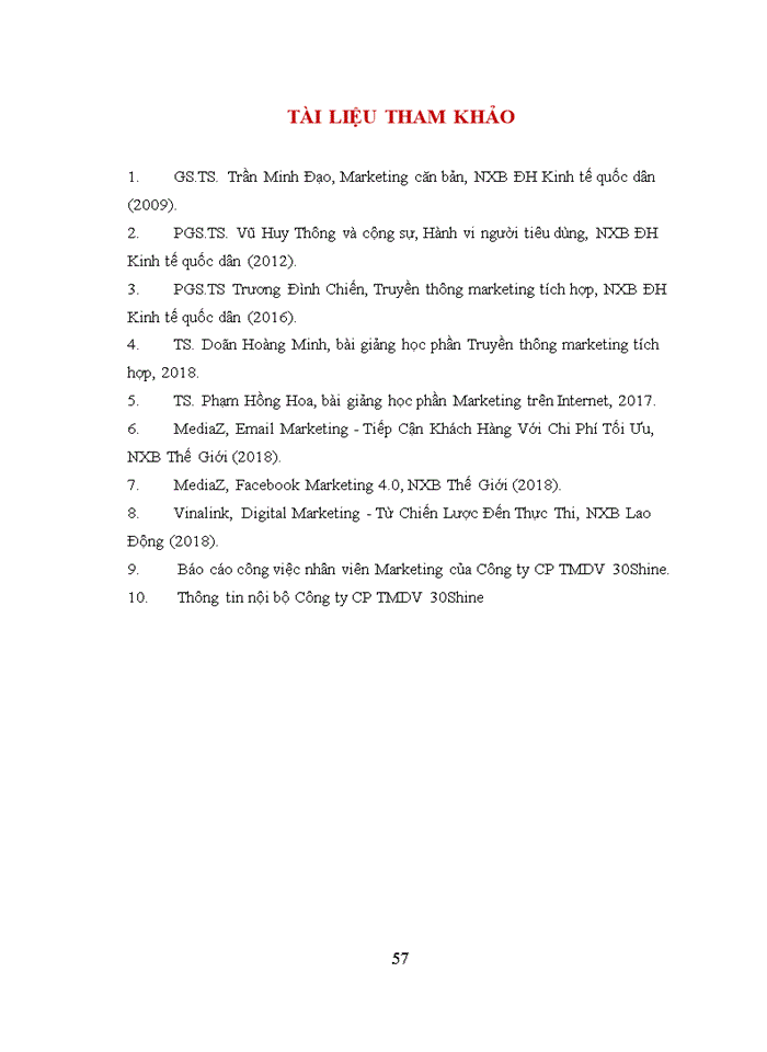 image for page Hoàn thiện hoạt động Marketing online cho thương hiệu 30Shine của Công ty Cổ phần TMDV 30Shine