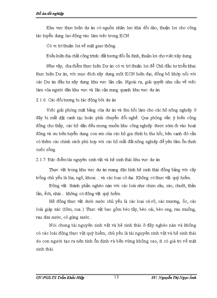 image for page Đánh giá hiện trạng môi trường khu công nghiệp Đồng Văn II tỉnh Hà Nam và đề xuất giải pháp bảo vệ môi trường