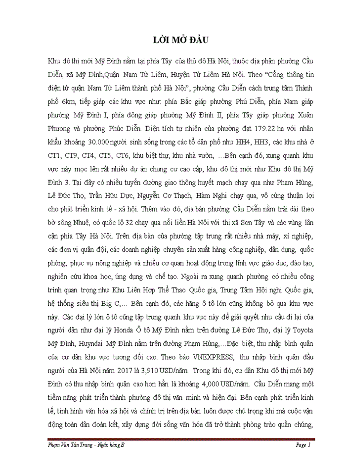 image for page Mở rộng cho vay tiêu dùng tại ngân hàng nông nghiệp và phát triển nông thôn Việt Nam chi nhánh Tây Đô