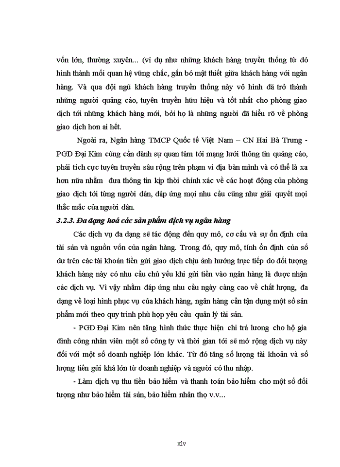 image for page Tăng cường huy động vốn tại ngân hàng TMCP Quốc tế Việt Nam – CN Hai Bà Trưng - PGD Đại Kim