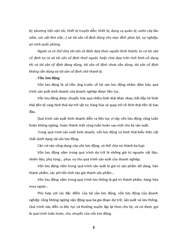 image for page Nâng cao hiệu quả sử dụng vốn lưu động tại công ty TNHH Thương Mại Tín Nghĩa