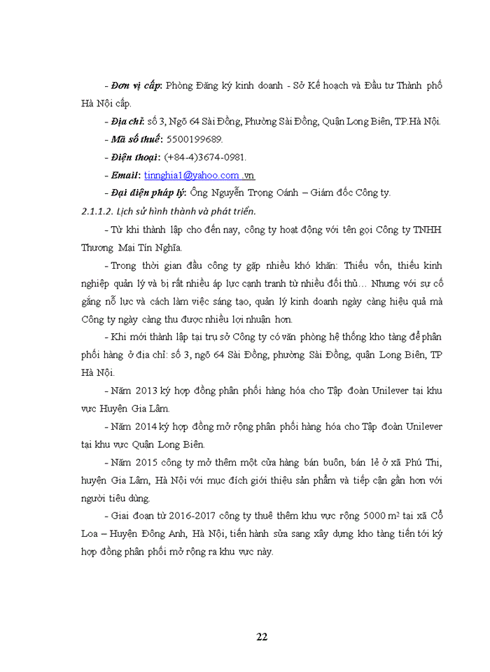 image for page Nâng cao hiệu quả sử dụng vốn lưu động tại công ty TNHH Thương Mại Tín Nghĩa