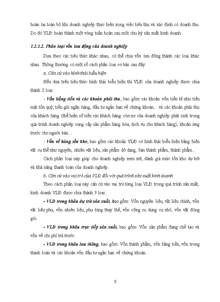 image for page Nâng cao hiệu quả sử dụng vốn lưu động tại Công ty cổ phần điện máy xe đạp xe máy