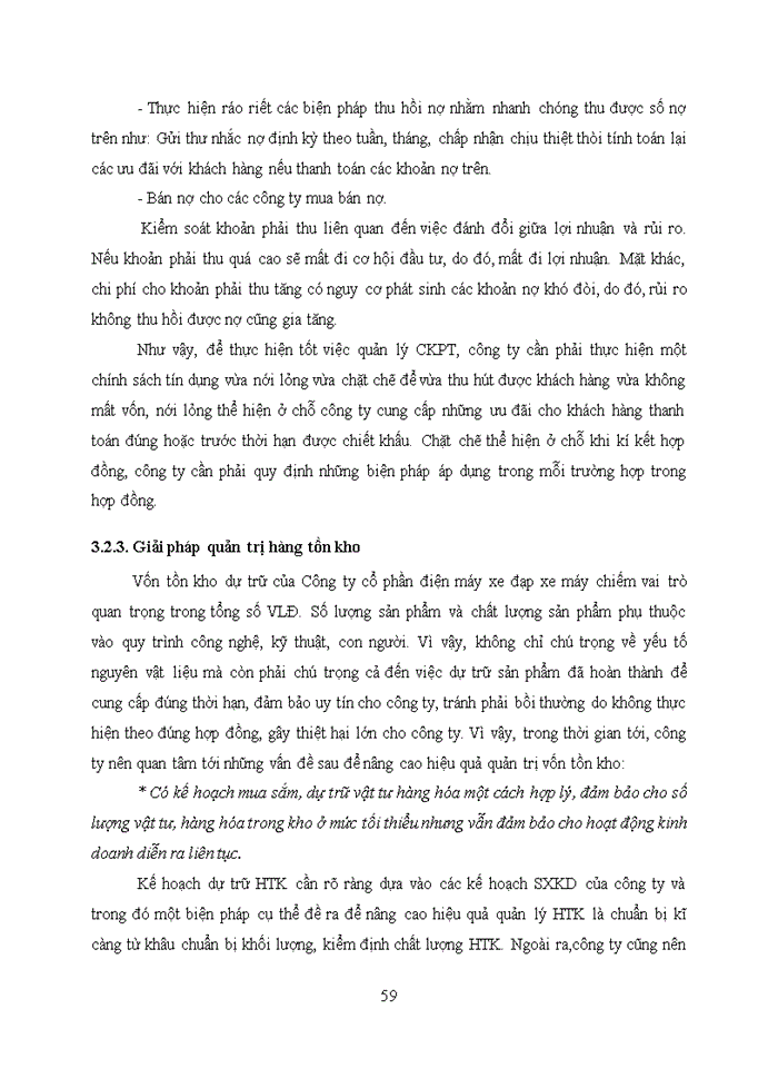 image for page Nâng cao hiệu quả sử dụng vốn lưu động tại Công ty cổ phần điện máy xe đạp xe máy