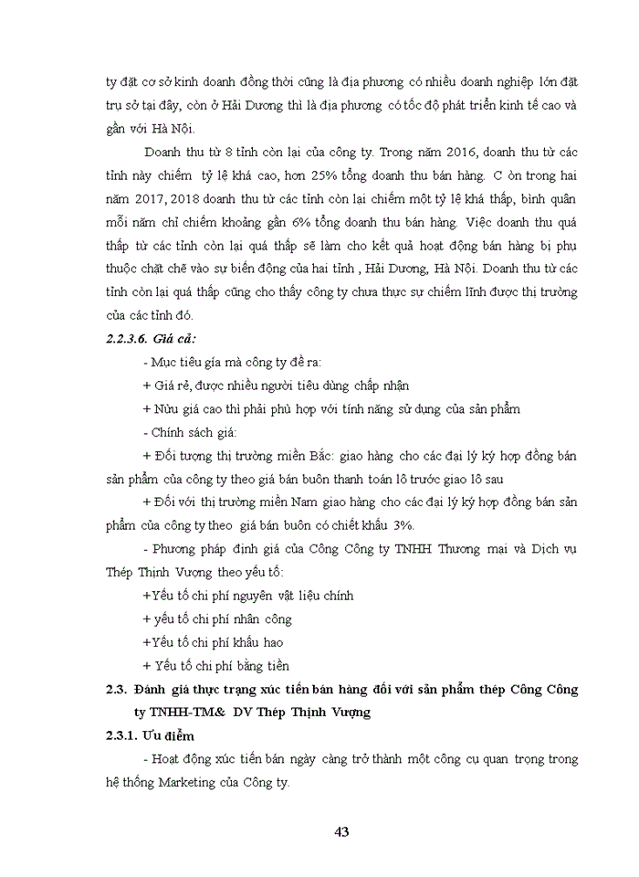 image for page Hoạt động xúc tiến bán và Giải pháp nhằm nâng cao hiệu quả xúc tiến bán đối với sản phẩm thép của Công Công ty TNHH Thương mại và Dịch vụ Thép Thịnh Vượng