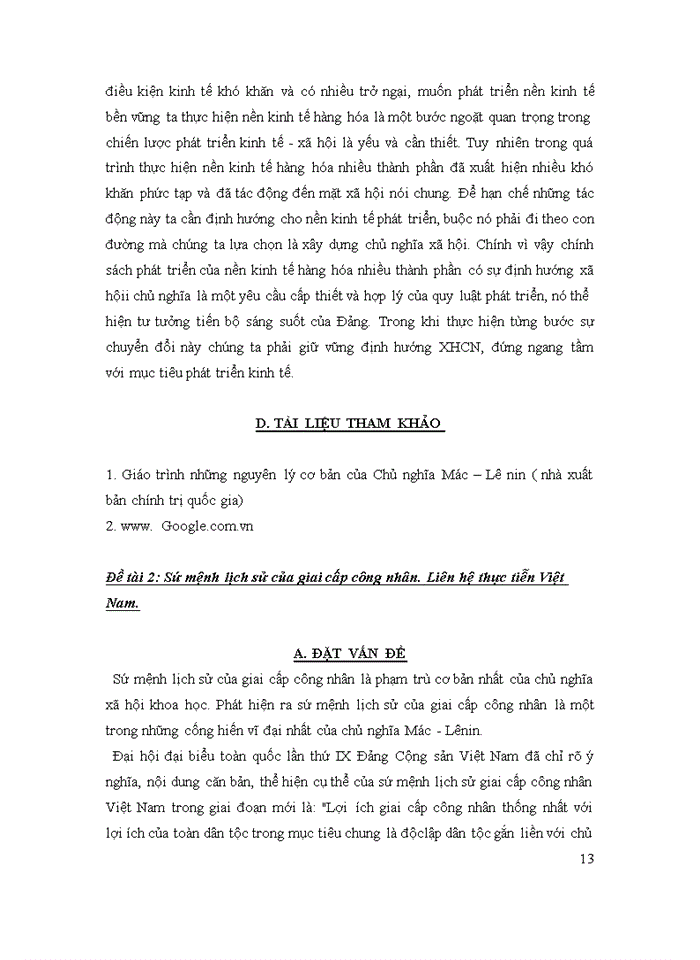 image for page Sứ mệnh lịch sử của giai cấp công nhân.