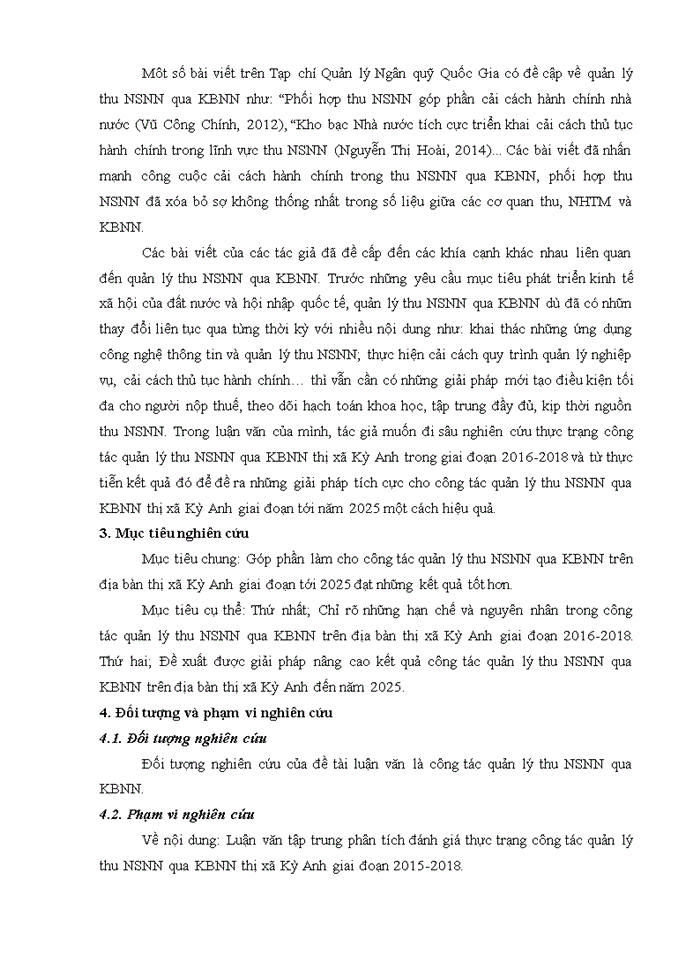 image for page Quản lý thu ngân sách nhà nước qua Kho bạc nhà nước thị xã Kỳ Anh
