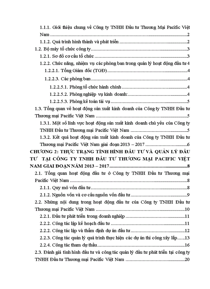 image for page Giải pháp tăng cường công tác quản lý đầu tư tại công ty TTHH đầu tư thương mại Pacific Việt Nam