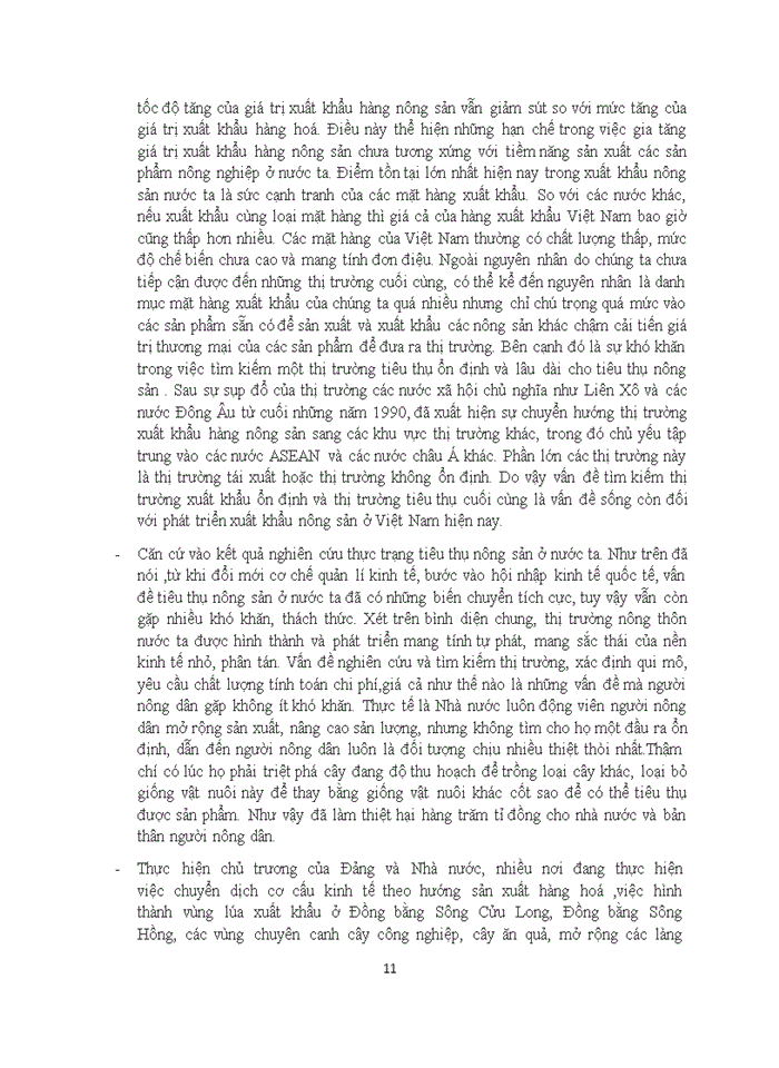 image for page Thực trạng và giải pháp cho vấn đề tiêu thụ nông sản ở Việt nam
