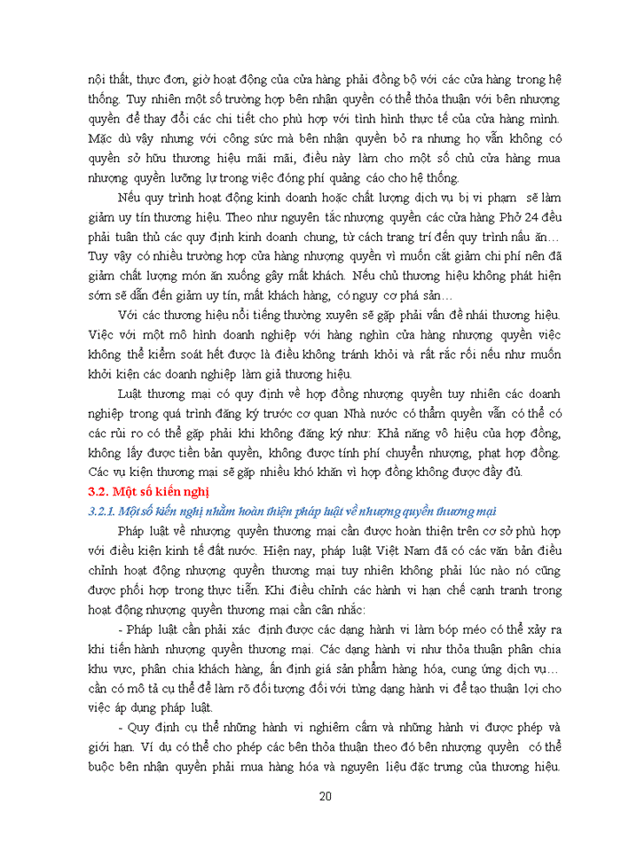 image for page Pháp luật về hoạt động nhượng quyền thương mại tại Việt Nam – thực trạng và giải pháp