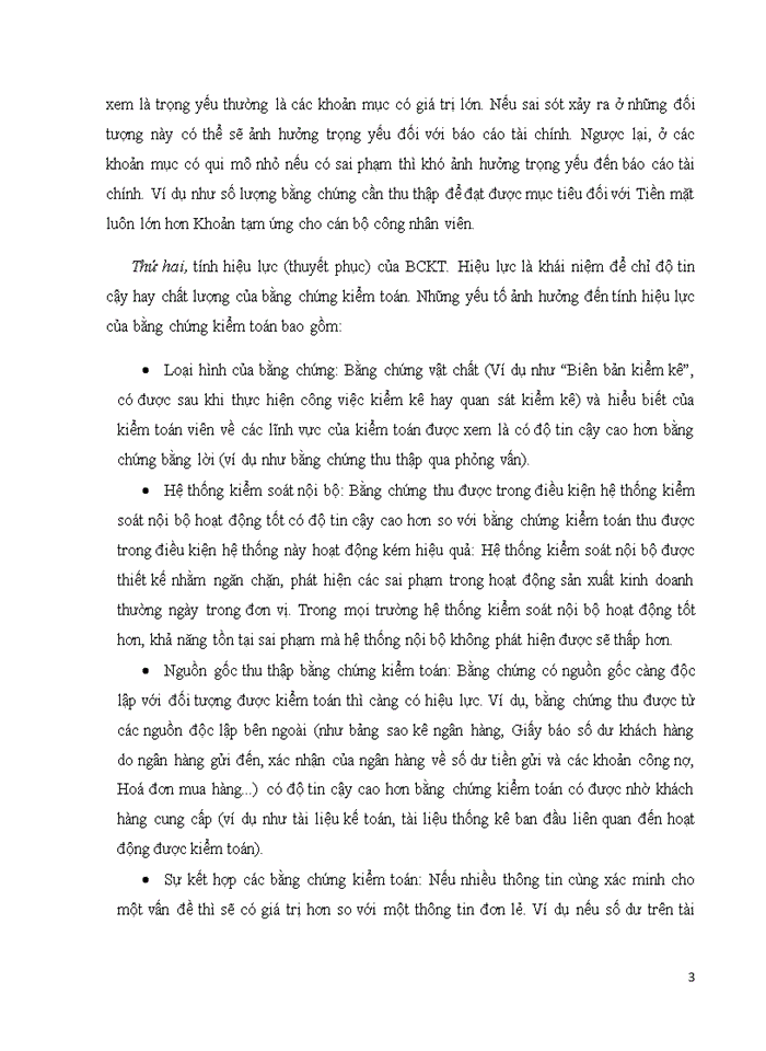image for page Bằng chứng kiểm toán và các kỹ thuật thu thập bằng chứng kiểm toán trong kiểm toán tài chính