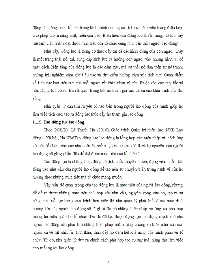 image for page Tạo động lực lao động tại công ty trách nhiệm hữu hạn (TNHH) Sản Xuất Thương Mại Và Dịch Vụ Quang Minh Phát