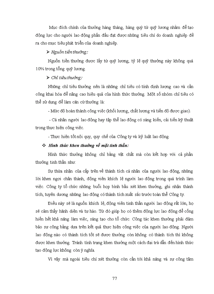 image for page Tạo động lực lao động tại công ty trách nhiệm hữu hạn (TNHH) Sản Xuất Thương Mại Và Dịch Vụ Quang Minh Phát