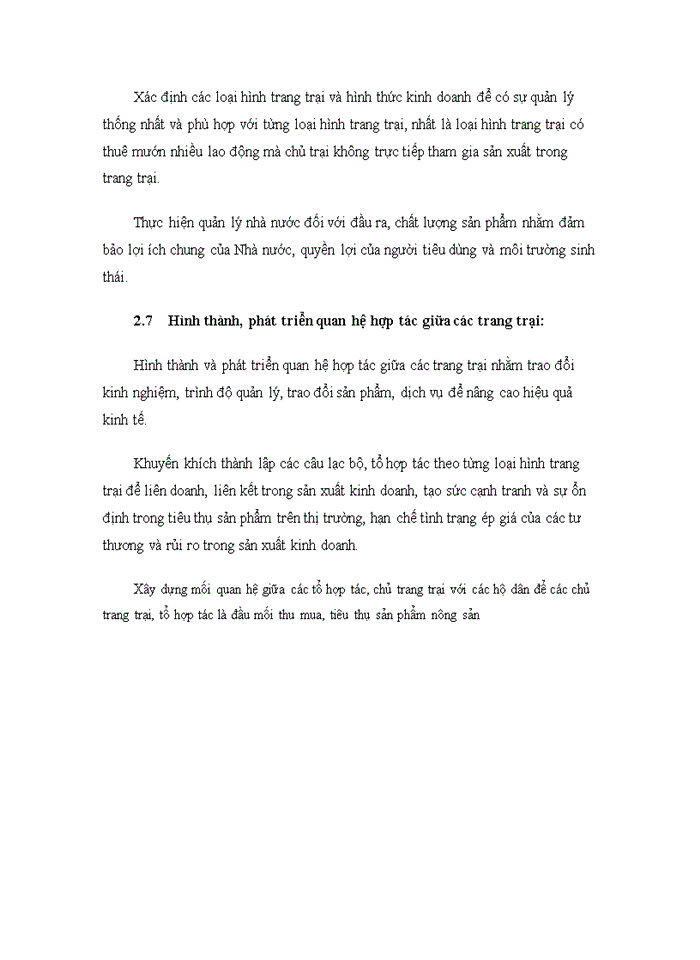 image for page Thực trạng và giải pháp phát triển kinh tế trang trại nước ta